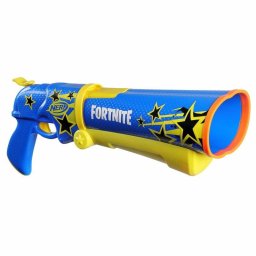 Pistola de juguete HASBRO Nerf Fortnite Half Tone Hero alcance 30 m 12 dardos