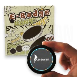 Botón electrónico Karawan personalizable con pantalla para imágenes y vídeos