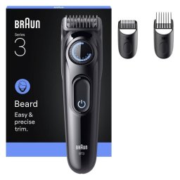 Depiladora para barba Braun BeardTrimmer 3 80789791 ajuste de 0,5 a 20 mm batería 50 min