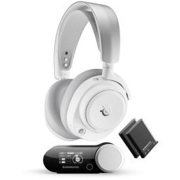Auriculares Steelseries Arctis Nova Pro Omni inalámbricos 2,4 GHz + Bluetooth con Cancelación de Ruido Blanco