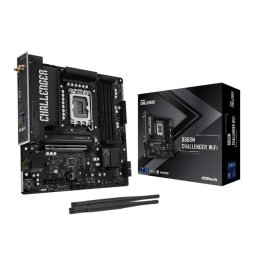 Placa Base Asrock B860M Challenger WiFi Intel B860 LGA 1851 DDR5 Micro ATX WiFi 7 RGB