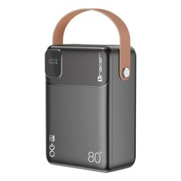 Batería Externa Tracer PRIME-V8 80000 mAh Quick Charge 4+ Power Delivery 3.0 Negro
