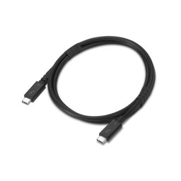 Cable Thunderbolt 4 USB-C a USB-C 1 m 40 Gbit/s Negro Lenovo