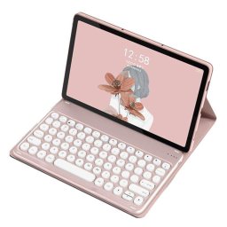 Funda con Teclado Bluetooth para Honor Pad 8 12" Rosa Royal Bailey