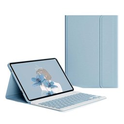 Funda con Teclado Bluetooth Royal Bailey para Redmi 10.6 Azul