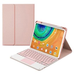 Funda con Teclado Bluetooth Royal Bailey para Honor Pad 8 12" Rosa
