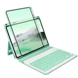Funda con Teclado Bluetooth para iPad Pro 12.9" Royal Bailey Sx131-1 Verde