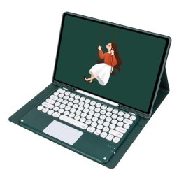 Funda con Teclado Bluetooth Royal Bailey para Samsung Tab S7/S8 11" Verde