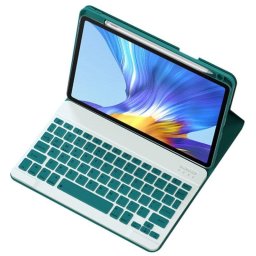Funda con Teclado Bluetooth Royal Bailey para Honor Pad 8 12" Verde