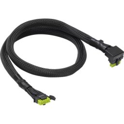 Cable Interno AsRock 12V-2x6 90° 70 cm 600 W Negro