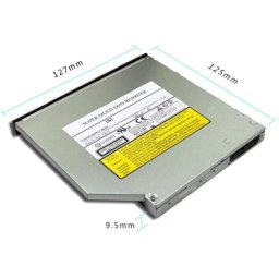 Unidad de DVD-RW Dell 8x SATA Interna 9,5 mm