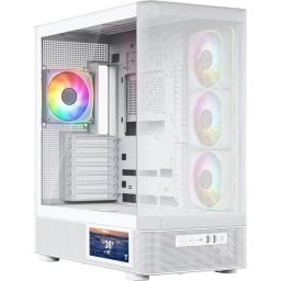 Caja PC Modecom Volcano AQ400 ARGB Midi Tower Blanca