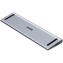 KVM Switch Unitek D1106AGY01 3 salidas HDMI 2.0 DisplayPort USB-A USB-C RJ45