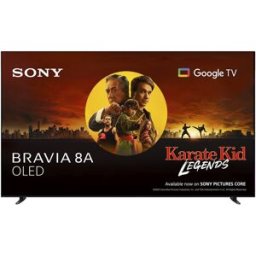 Sony TV 77' BRAVIA 8A K77XR8AB OLED, 4K HDR, 120Hz, Google TV, Smart TV, Funciones para PS5, IMAX Enhanced, Dolby Vision Atmos, Chromecast (Reacondicionado Grado A).