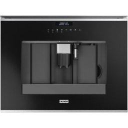 Franke Máquina de café integrable en acero inoxidable y cristal negro - Mythos. Negro