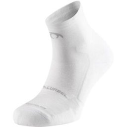 Lurbel Calcetines de running unisex Atom Three . (M) Blanco