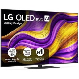 LG TV OLED evo AI G5 164cm (65') OLED65G56LS, Smart TV 4K (Reacondicionado Grado A). Negro