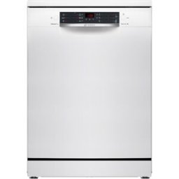 Bosch Lavavajillas 13 servicios, Bandeja para cubiertos, 60 cm - SMS46KW02E (Reacondicionado Grado C). Blanco