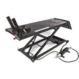HBM Mesa elevadora para motocicletas 700 kg - Negro