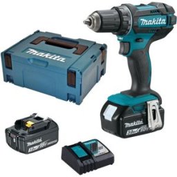 Makita Taladro atornillador inalámbrico 18 Voltios 3.0 Ah DDF482RFJ