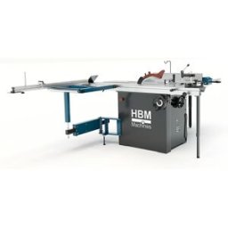 Sierra de panel HBM, mesa de sierra circular con mesa rodante deluxe 3000 Watt 400 Volt