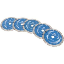Conjunto de discos de diamante de 5 piezas para HBM Fresadora de pared eléctrica profesional de 2400 vatios / fresadora de ranuras
