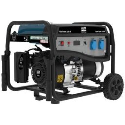 HBM generador con motor de gasolina de 196 cm³ 230V 2200W