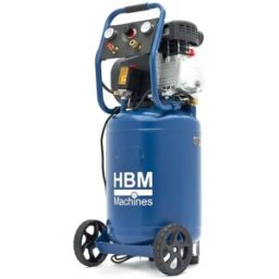 Compresor de pistón vertical HBM de 75 litros con accionamiento directo