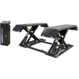 Weber EXPERT SH-3500 Puente de limpieza profesional de coche eléctrico de 3,5 toneladas, puente de limpieza, puente de tijera - 400 voltios