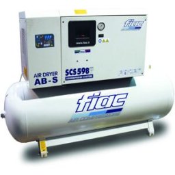 Fiac compresor insonorizado SCS 300lt - AB598 5,5 HP 300 litros, con secador frigorífico