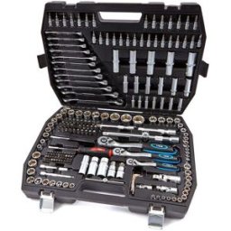 HBM 216 piezas Juego de enchufes profesional PULGADAS Tamaños