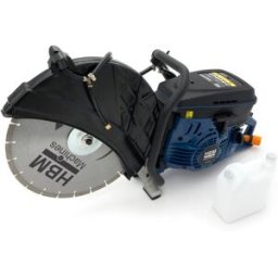 HBM Sierra para hormigón / sierra de cinta / amoladora de motor de 93,6 cc con hoja de 400 mm