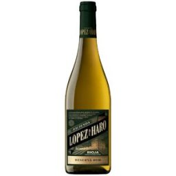 Hacienda López de Haro Blanco Reserva 2018 - Vino blanco premium de España con sabor refinado y elegante