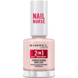 Rimmel London Nail Nurse 2 en 1 Tratamiento de Uñas & Base Coat 12 ml