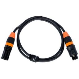 Stairville PDC3CC IP65 DMX Cable 1m 3pin Naranja