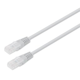 PcCom Essential Cable de Red RJ45 Cat6 UTP CU AWG24 hasta 1000Mbps 10m Gris