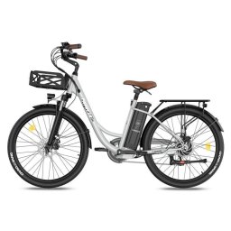 Bicicleta eléctrica Fafrees F26 Motor Lasting 250W Batería 36V 25Ah frenos de disco