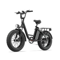 Bicicleta Eléctrica Urlife E20 Pro 750W 20" Negro