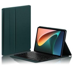 Funda con Teclado Bluetooth para Xiaomi Pad 5 Pro 12.4 Royal Bailey Cx-m5124c Verde