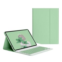 Funda con Teclado Bluetooth Royal Bailey para Lenovo Tab M10 Plus 10.61" Verde