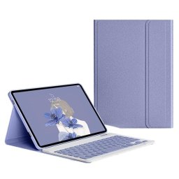 Funda con teclado Bluetooth para Lenovo Tab P11 11" Royal Bailey morado ultrafina