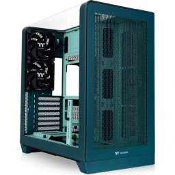 Caja PC Thermaltake View 390 Air Midi Tower Teal Ventana Lateral