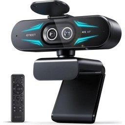 Webcam EMeet SmartCam C60E 4K Dual con Autofocus y Zoom Híbrido