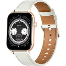 Colmi C28 Bluetooth 1,93" Oro Correa Blanca M Pulsómetro Monitor Sueño