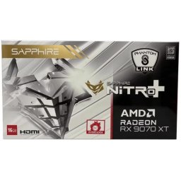Tarjeta Gráfica Sapphire Radeon RX 9070 XT Nitro+ Gaming OC 16GB GDDR6 RDNA 4