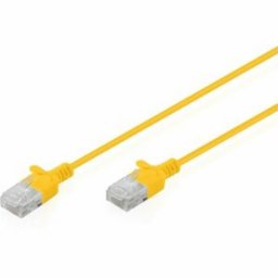 Cable de Red Digitus CAT6 U/UTP Slim 0,5m Amarillo