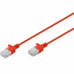 Cable de Red Digitus CAT6 U/UTP Slim 10x0.3m Rojo