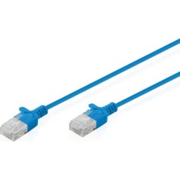 Cable de Red Digitus CAT6 U/UTP Slim Patch 2m Azul