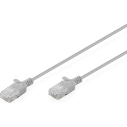Cable de Red Digitus CAT6 U/UTP Slim Patch 5m Gris