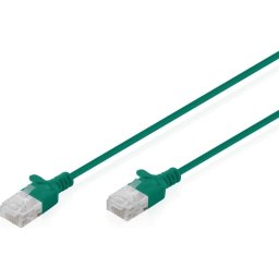 Cable de Red Digitus CAT6 U/UTP Slim Patch 5m Verde